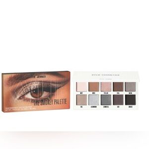 NIB Kylie Cosmetics The Smokey Palette - Neutral & Silver Eyeshadows
